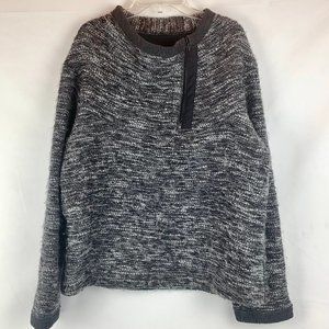 BABETTE Chunky Sweater w/Rounded Collar